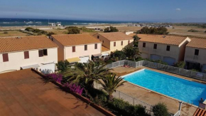Vue mer appartement 4 personnes piscine et tennis 4JM129